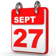 Calendario 27 de septiembre